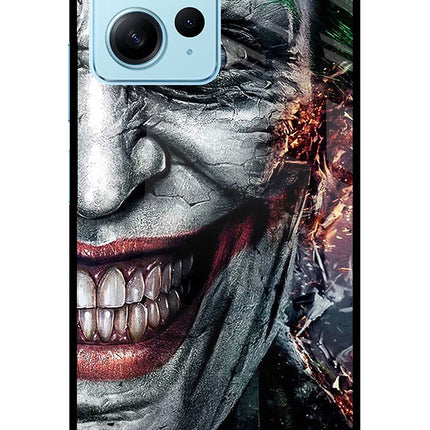 Joker Cam Redmi Note 12 4G Glass Case Back Cover by Casekaro
