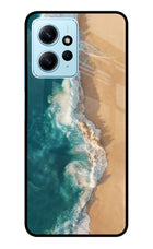 Ocean Beach Redmi Note 12 4G Glass Case Back Cover by Casekaro