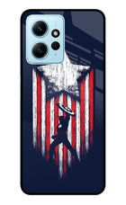 Captain America Marvel Art Redmi Note 12 4G Glass Case Back Cover by Casekaro