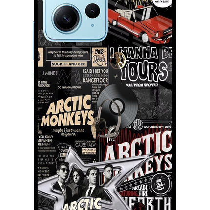 Arctic Monkeys Redmi Note 12 4G Glass Case Back Cover by Casekaro