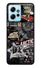 Arctic Monkeys Redmi Note 12 4G Glass Case Back Cover by Casekaro