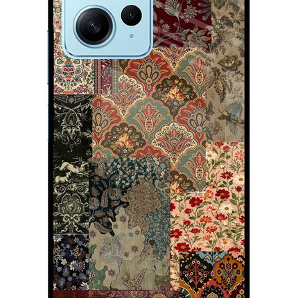 Desi Print Redmi Note 12 4G Glass Case Back Cover by Casekaro