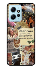 Capricorn Zodiac Redmi Note 12 4G Glass Case Back Cover by Casekaro