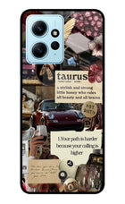 Taurus Zodiac Redmi Note 12 4G Glass Case Back Cover by Casekaro