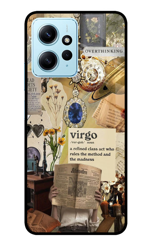 Virgo Zodiac Redmi Note 12 4G Glass Case