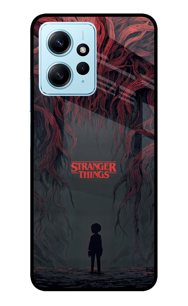 Ordinary Things Dark Side Redmi Note 12 4G Glass Case Back Cover by Casekaro