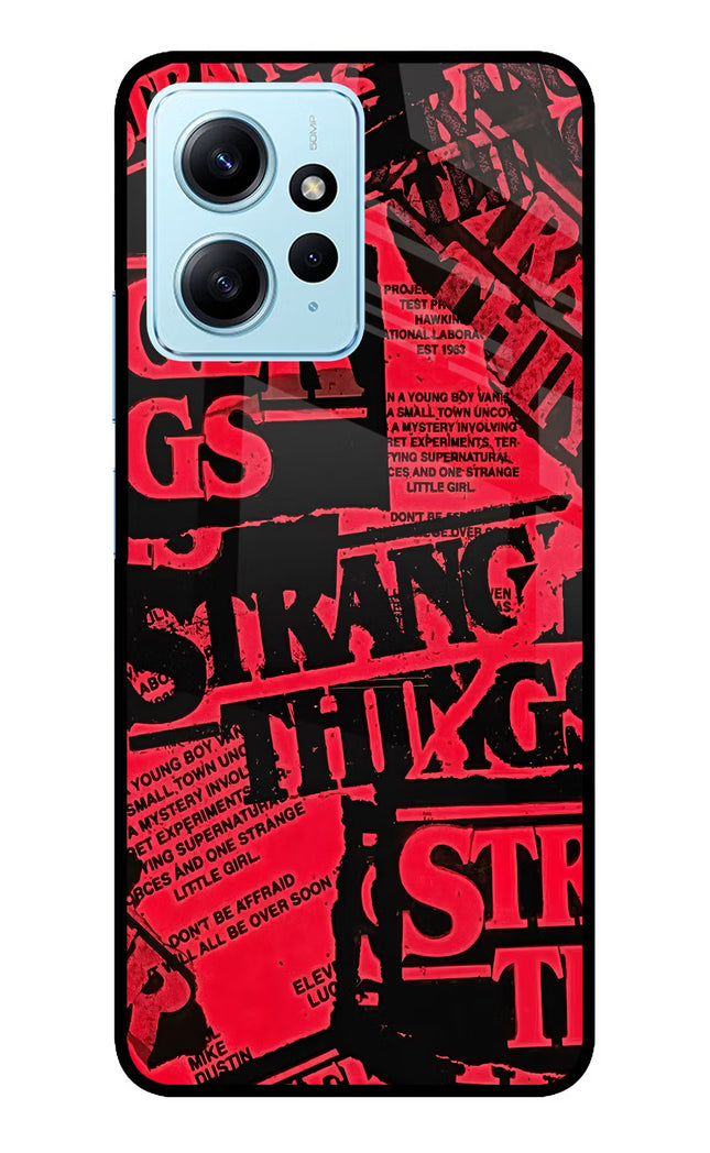 Ordinary Things Redmi Note 12 4G Glass Case Back Cover by Casekaro