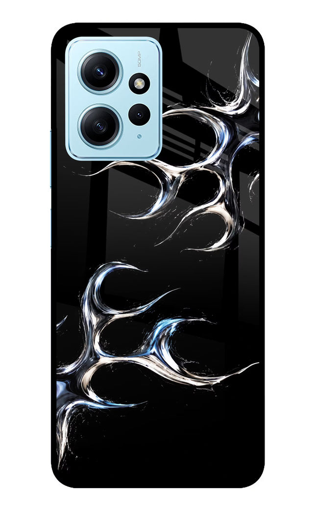 Chrome Tribal Redmi Note 12 4G Glass Case Back Cover by Casekaro