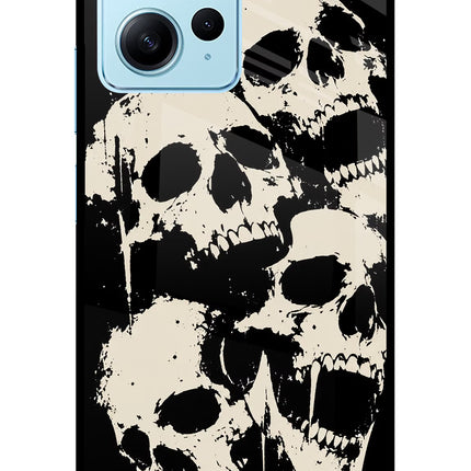 Dead Stack Redmi Note 12 4G Glass Case Back Cover by Casekaro