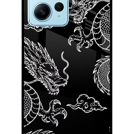 Twin Dragons Redmi Note 12 4G Glass Case