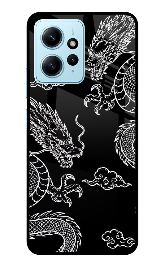 Twin Dragons Redmi Note 12 4G Glass Case
