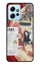Taylor Swift Redmi Note 12 4G Glass Case Back Cover by Casekaro