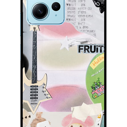 Softcore case Redmi Note 12 4G Glass Case Back Cover by Casekaro