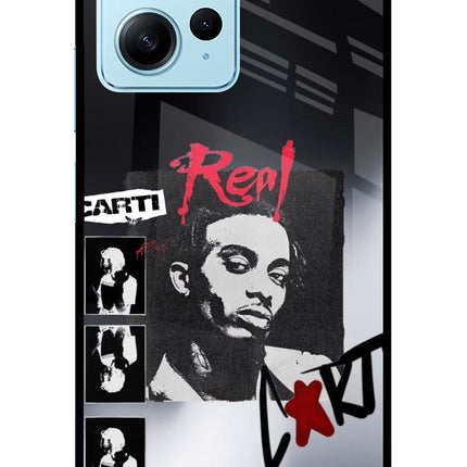 Playboi Carti Redmi Note 12 4G Glass Case Back Cover by Casekaro