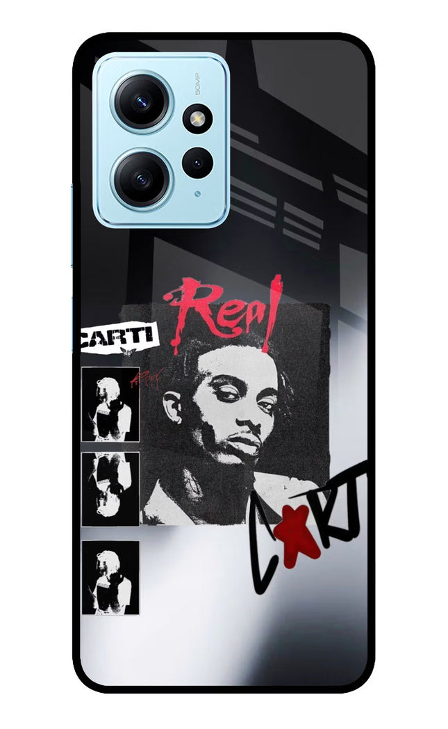 Playboi Carti Redmi Note 12 4G Glass Case Back Cover by Casekaro