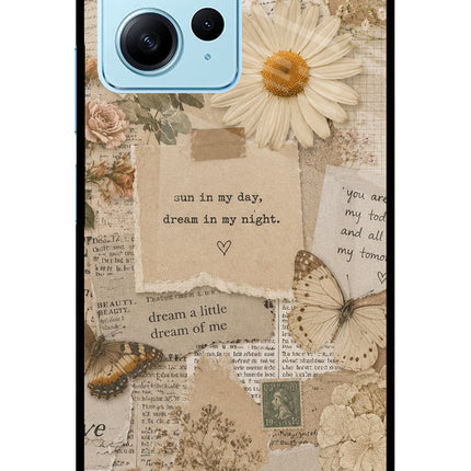 Vintage case Redmi Note 12 4G Glass Case