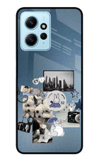 Miffy Redmi Note 12 4G Glass Case Back Cover by Casekaro