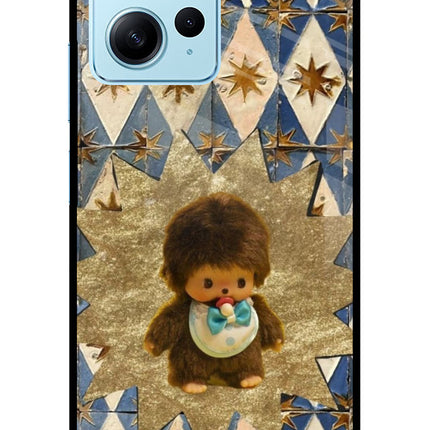 Woodooo Redmi Note 12 4G Glass Case Back Cover by Casekaro