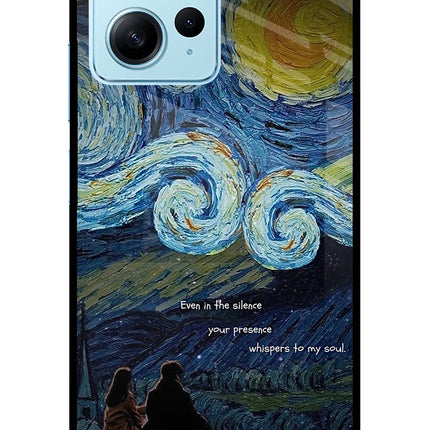 Softcore Redmi Note 12 4G Glass Case Back Cover by Casekaro