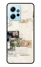 Soft Aesthetic Redmi Note 12 4G Glass Case Back Cover by Casekaro