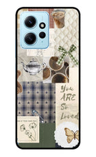 Cookie Redmi Note 12 4G Glass Case Back Cover by Casekaro