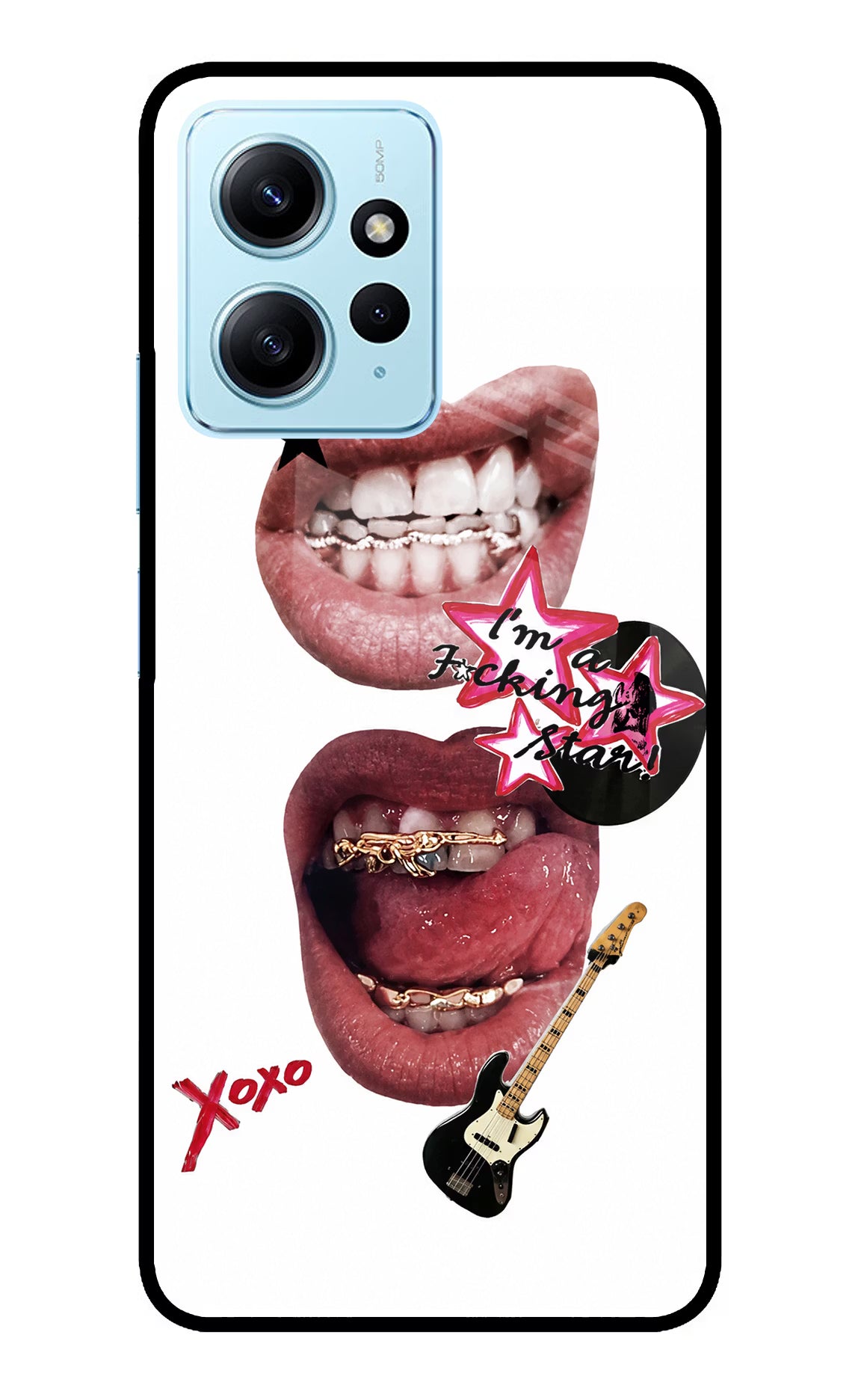 Rockstar Redmi Note 12 4G Glass Case