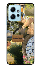 Rain Redmi Note 12 4G Glass Case Back Cover by Casekaro