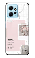 Pantone Asthetic Redmi Note 12 4G Glass Case Back Cover by Casekaro