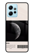 Moon Phase Redmi Note 12 4G Glass Case Back Cover by Casekaro