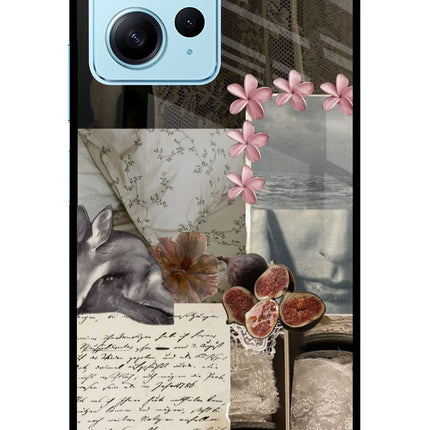 Midnight Sky Redmi Note 12 4G Glass Case Back Cover by Casekaro