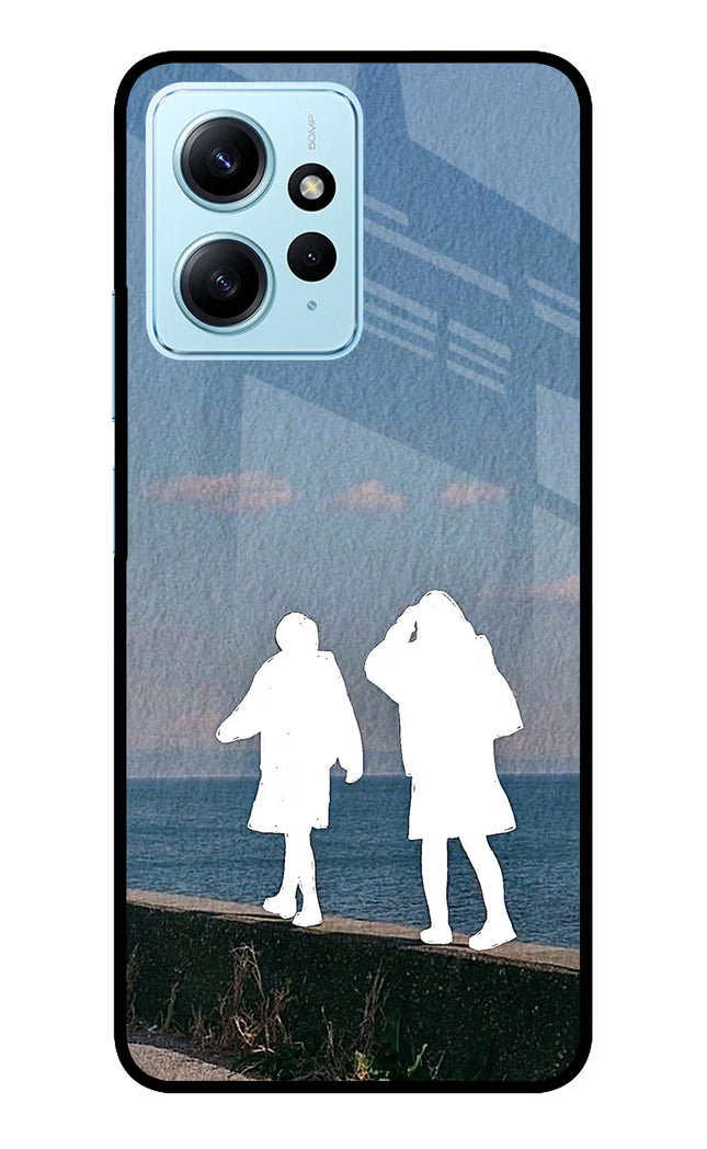 Coastal Dream Redmi Note 12 4G Glass Case Back Cover by Casekaro