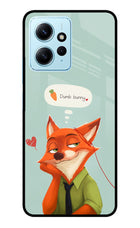 Nick Charm Redmi Note 12 4G Glass Case Back Cover by Casekaro