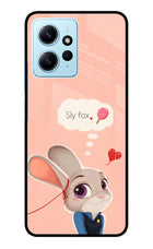 Judy Charm Redmi Note 12 4G Glass Case Back Cover by Casekaro