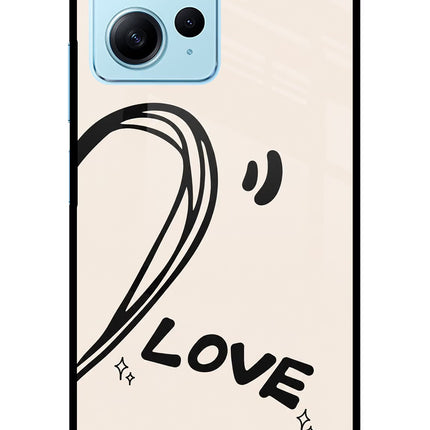 Soul Line Redmi Note 12 4G Glass Case Back Cover by Casekaro