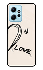 Soul Line Redmi Note 12 4G Glass Case Back Cover by Casekaro