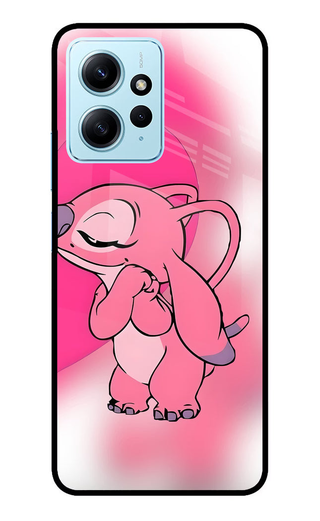 Angel Hug Redmi Note 12 4G Glass Case Back Cover by Casekaro