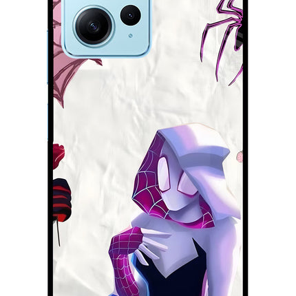 Gwen Verse Redmi Note 12 4G Glass Case Back Cover by Casekaro