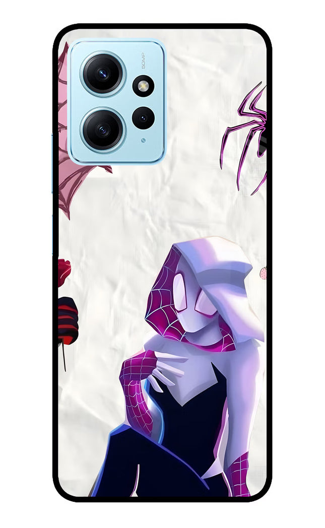 Gwen Verse Redmi Note 12 4G Glass Case Back Cover by Casekaro