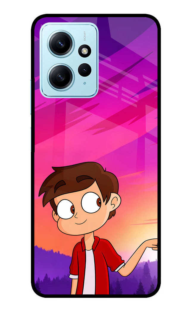 Marco Sunset Redmi Note 12 4G Glass Case Back Cover by Casekaro