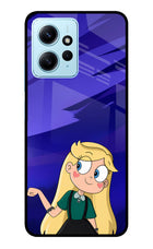 Star Glow Redmi Note 12 4G Glass Case Back Cover by Casekaro