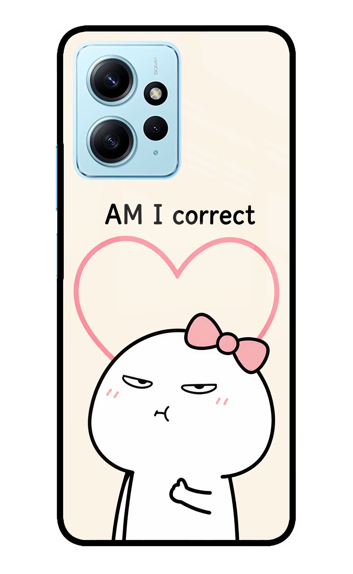 Always Right Redmi Note 12 4G Glass Case