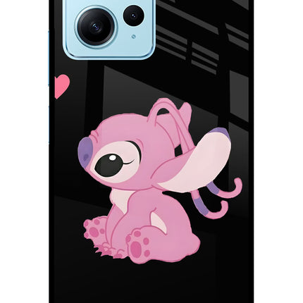 Angel Crush Redmi Note 12 4G Glass Case Back Cover by Casekaro
