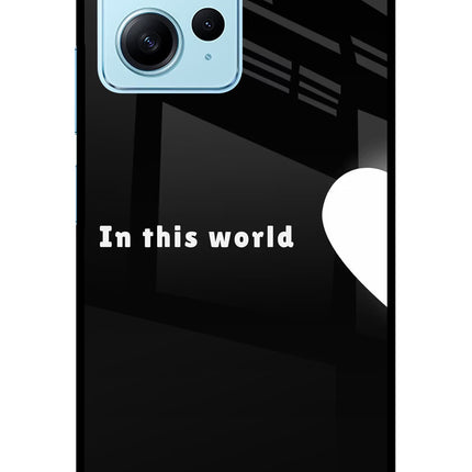 This World Redmi Note 12 4G Glass Case