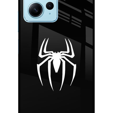 Miles Symbol Redmi Note 12 4G Glass Case Back Cover by Casekaro