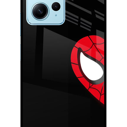 Peter Mask Redmi Note 12 4G Glass Case Back Cover by Casekaro