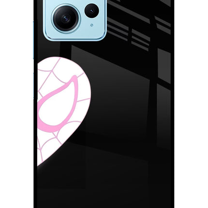 Gwen Mask Redmi Note 12 4G Glass Case Back Cover by Casekaro