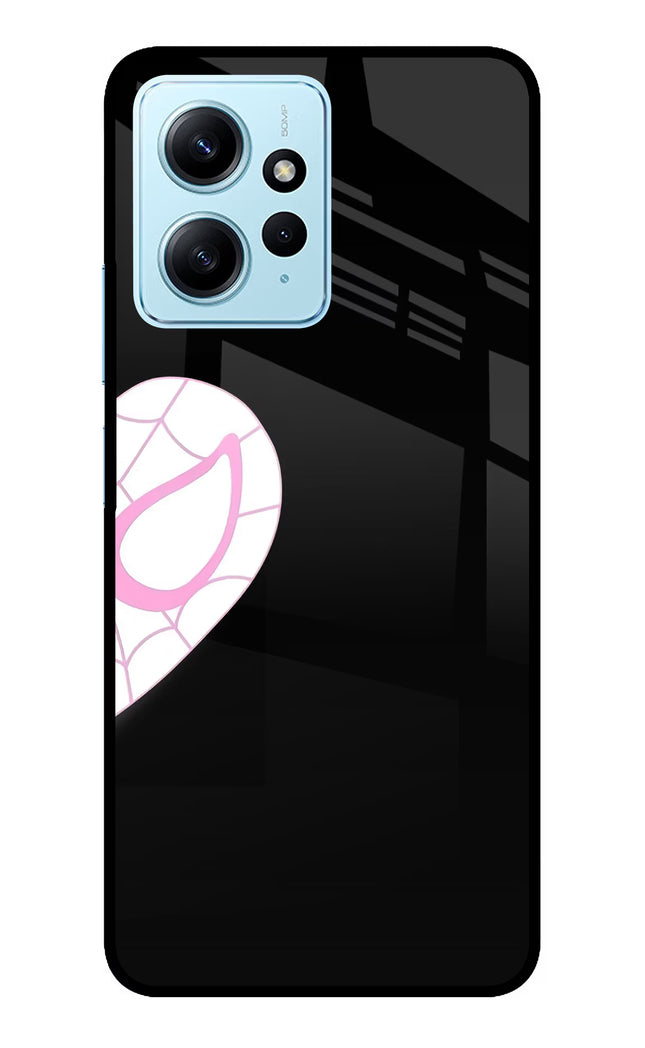Gwen Mask Redmi Note 12 4G Glass Case Back Cover by Casekaro