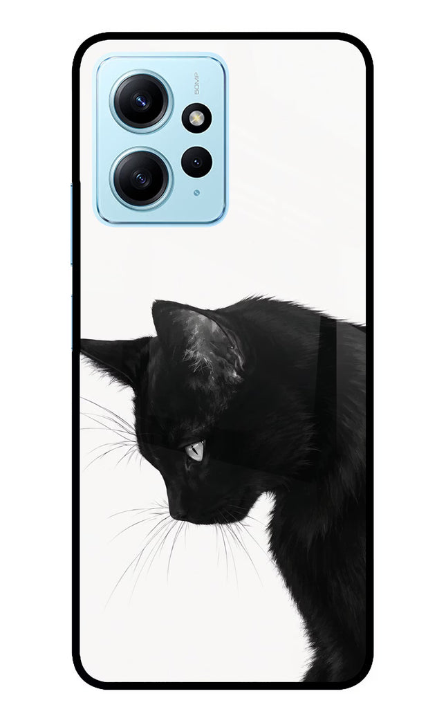 Shadow Gaze Redmi Note 12 4G Glass Case Back Cover by Casekaro