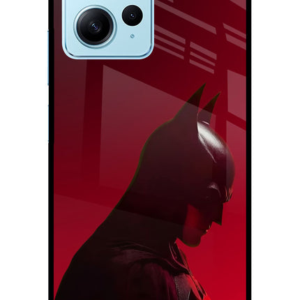 Dark Knight Redmi Note 12 4G Glass Case Back Cover by Casekaro