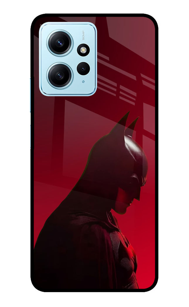 Dark Knight Redmi Note 12 4G Glass Case Back Cover by Casekaro